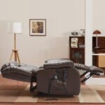 DUANDUAN elektrischer Relaxsessel mit 2 Motoren und stufenlos verstellbarer Sitzposition