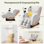 yewglen Ganzkörper-Massagesessel mit Zero-Gravity-Funktion für Zuhause und Heimkino - Image 6