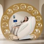 HealthRelife 4D Massagesessel mit App-Steuerung, 42 Luftkissen und AI-Körperscan - Image 2