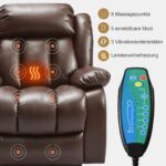 DUANDUAN elektrischer Relaxsessel mit 2 Motoren und stufenlos verstellbarer Sitzposition - Image 4