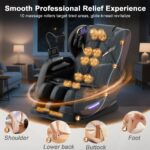 Ganzkörper-Massagesessel mit 14 Rollen, 8 Airbags, Bein- und Taillenwärme, Bluetooth und Zero Gravity - Image 2