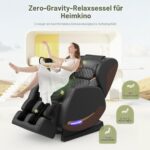 yewglen Massagesessel mit 14 Rollen, 8 Airbags, Wärme, Zero Gravity, Bluetooth und Touchscreen - Image 5