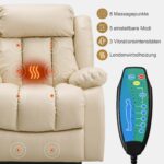 DUANDUAN elektrischer Relaxsessel mit 2 Motoren und stufenlos verstellbarer Sitzposition - Image 4