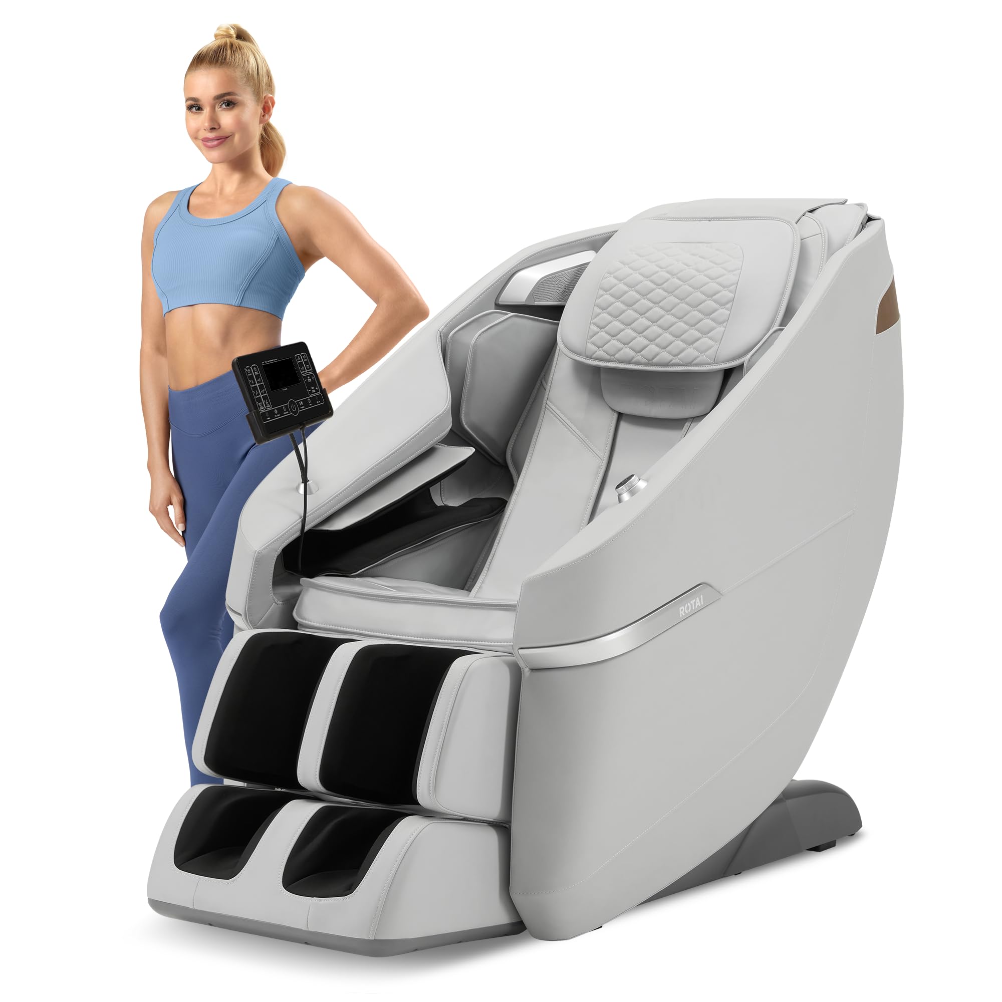 71TAhDqEhOL ROTAI Massagesessel mit Ganzkörpermassage, Zero Gravity, Shiatsu, Bluetooth und Wärmefunktion - Image 1