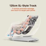 ROTAI x Pamela Reif 4D Massagesessel mit SL-Track, Bodyscan, Zero Gravity, Heizung und Bluetooth, Schwarz - Image 3