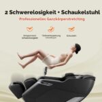ROTAI x Pamela Reif 4D Massagesessel mit SL-Track, Bodyscan, Zero Gravity, Heizung und Bluetooth, Schwarz - Image 9