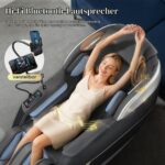 YONISEE 4D Massagesessel mit Ganzkörpermassage, SL-Schiene und Sprachsteuerung - Image 8