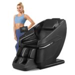 ROTAI 3D Massagesessel mit Zero Gravity, Lendenwärme, Fußrollen, Bluetooth und 19 Automatikprogrammen