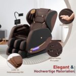 Ganzkörper-Massagesessel mit 14 Massagerollen und Zero-Gravity-Funktion für Zuhause und Heimkino - Image 6