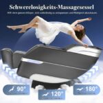 YONISEE 4D Massagesessel mit Ganzkörpermassage, SL-Schiene und Sprachsteuerung - Image 7