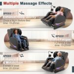 Ganzkörper-Massagesessel mit 14 Rollen, 8 Airbags, Bein- und Taillenwärme, Bluetooth und Zero Gravity - Image 5