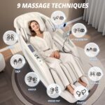 HealthRelife 4D Massagesessel mit App-Steuerung, 42 Luftkissen und AI-Körperscan - Image 3